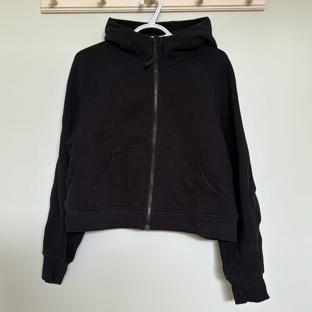 Size 8 oversize Scuba Hoody Lululemon